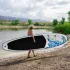 Supboard 335 cm - Opblaasbaar Stand Up Paddle Board met Verstelbare Peddel Reisrugzak Leiband Waterdichte Tas Volwassen Paddle Board - Sub board